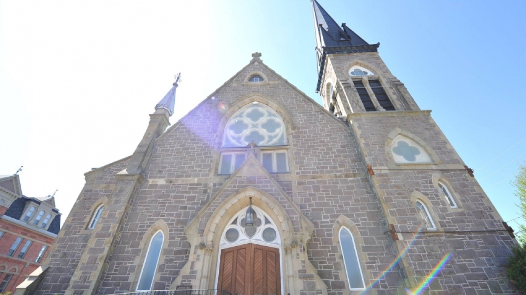 exterior shot of the Brunswick Street Baptist Church