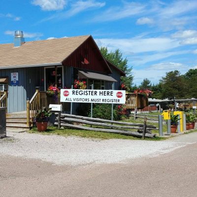 main office of the TNT Campground